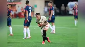 Dos Santos festejo su primer gol en el Monumental. FOTO: LIBERO