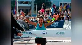 Atleta peruana consiguió el primer lugar en la rama femenina