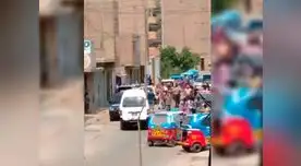 Balean a taxista en San Martín de Porres Balean a taxista en San Martín de Porres