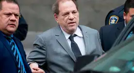 El exproductor de cine se mostró resignado cuando escuchó el veredicto.