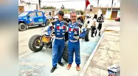 Aníbal Aliaga a bordo de su poderosa máquina Can-Am, empezó la temporada, conquistando la categoría UTV.