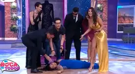 No pudo evitar emocionarse tras escuchar a la salsera.