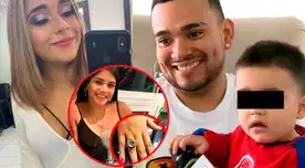 Josimar presumió el anillazo a su novia.