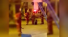 Fuga de gas alarmó a pobladores en Villa El Salvador Fuga de gas alarmó a pobladores en Villa El Salvador