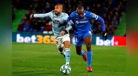 El último encuentro que jugó el Getafe fue ante el Celta por la Liga de España