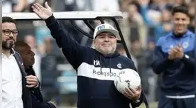 Maradona envió un mensaje de aliento al pueblo italiano.