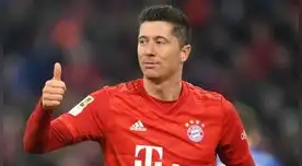 Hermoso gesto de Lewandoski.