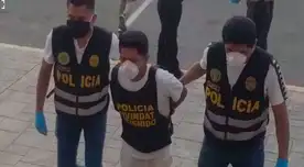 El detenido trasladado a Dirincri El detenido trasladado a Dirincri