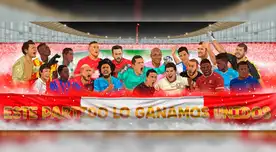 La Liga 1 se aunó en la lucha contar el coronavirus.