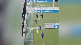 Los jugadores respetan la distancia