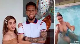 Pedro Gallese y Claudia Díaz se enamoran cada día más en cuarentena.