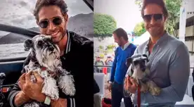 Sebastián Rulli conmovido por la muerte de su mascota.