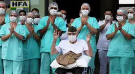 El Ejército de Brasil otorgó honores militares al veterano de guerra.