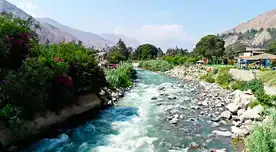 El el río Rimac abastece más que el 80% de agua a la ciudad de Lima.