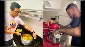 Los jugadores grones demostraron que también la conocen en la cocina.