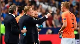 Fue sometido  Koeman a un cateterismo y se encuentra estable .