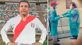 Héctor Chumpitaz y su esposa fueron dados de alta este martes.