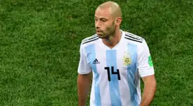 Javier Mascherano es una de las figuras argentinas que la rompió con la 'albiceleste'.
