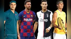 Federer es el deportista mejor pagado del mundo.