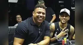 O Fenómeno es muy amigo de su compatriota Neymar O Fenómeno es muy amigo de su compatriota Neymar