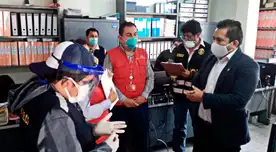 La intervención también tuvo la presencia del congresista de la bancada de Somos Perú, Mariano Yupanqui, quien exhorto a todos los funcionarios públicos que sean responsables con el dinero asignado por el Gobierno.