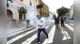 Protestas en Cercado de Lima