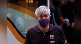 A Quique Setién no le gustó el empate frente a los colchoneros