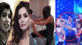 Yahaira Plasencia y Rosángela Espinoza protagonizaron un bochornoso episodio en TV.