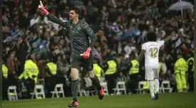 Courtois fue uno de los altos valores del Real  Madrid en la consagración del título.