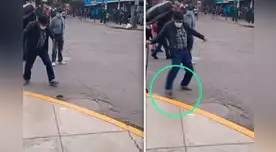 La escena sorprendió a miles en las redes sociales.