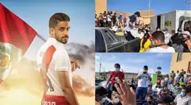 Yaqoob Mubarak llegó a su natal Bahrein y se reencuentra con su hijo Yaqoob Mubarak llegó a su natal Bahrein y se reencuentra con su hijo