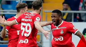Jefferson Farfán llegó al Lokomotiv en el 2017.