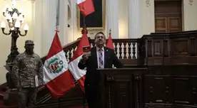 Presidente del Congreso ofreció disculpas “por los errores que podamos haber cometido”.