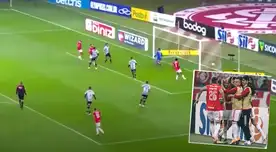 Paolo Guerrero pone el 1-0 para Internacional en el Brasileirao.