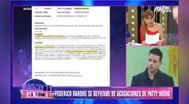 Esposo de Patty Wong desmiente acusaciones en cu contra.