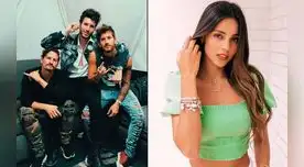 Luciana Fuster es halagada por artistas internacionales.