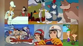 Dibujos animados de la infancia.