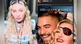 Maluma saluda Madonna por su cumpleaños número 62
