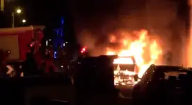 Hinchas del PSG protagonizaron gresca en las calles de Francia. Hinchas del PSG protagonizaron gresca en las calles de Francia.