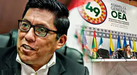 Expremier Vicente Zeballos defendió su designación como representante del Perú ante la OEA.