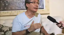 Federico Salazar conversaba con el doctor Elmer Huerta cuando decidió burlarse de su edad al celebrar su cumpleaños.