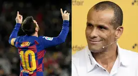 Rivaldo habló sobre el futuro de Lionel Messi en el Barcelona.