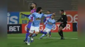 Jorge Cazulo anotó el primer gol de la victoria 2-1 ante Alianza Universidad .