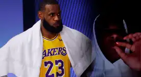 Hijo de LeBron borró el video.