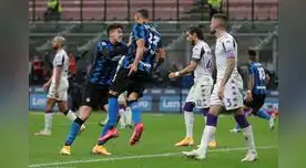 La locura en el Inter por la victoria alcanzada ante Fiorentina.