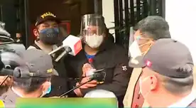 El cantante fue trasladado a la prefectura de Lima donde permanecerá durante siete días.