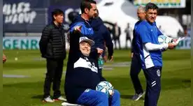 Un nuevo problema para Maradona en Gimnasia y Esgrima.
