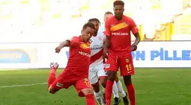 Christian Cueva consiguió su primera victoria en Turquía.