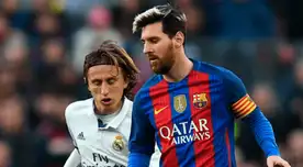 Lionel Messi estará en el clásico Barcelona vs. Real Madrid.