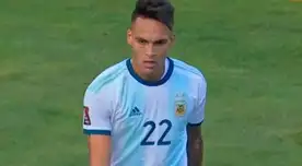 Lautaro Martínez, el héroe de Argentina en La Paz. Lautaro Martínez, el héroe de Argentina en La Paz.